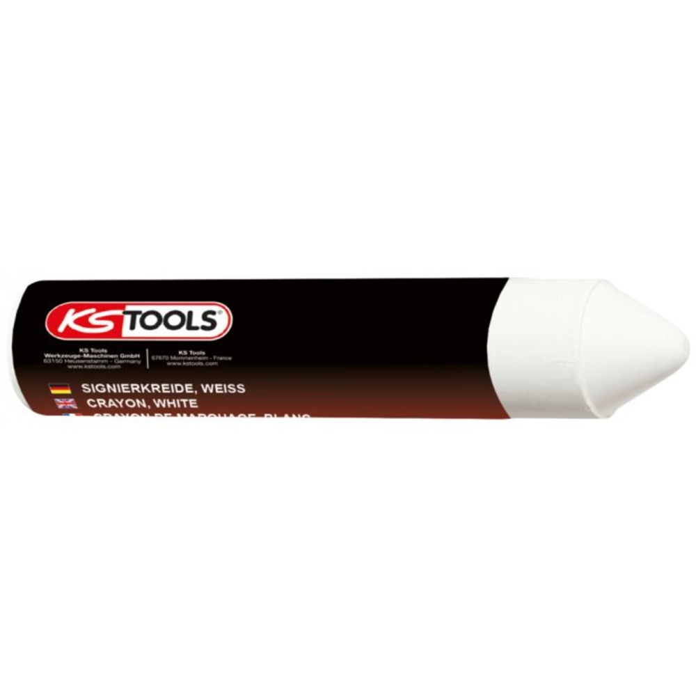 Crayon blanc de marquage pour pneu 12 pièces KS TOOLS - 100.4050
