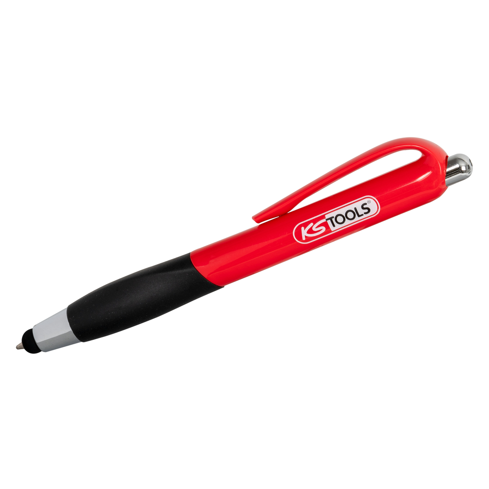 Stylo bille noir avec embout tactile KS TOOLS - 10053
