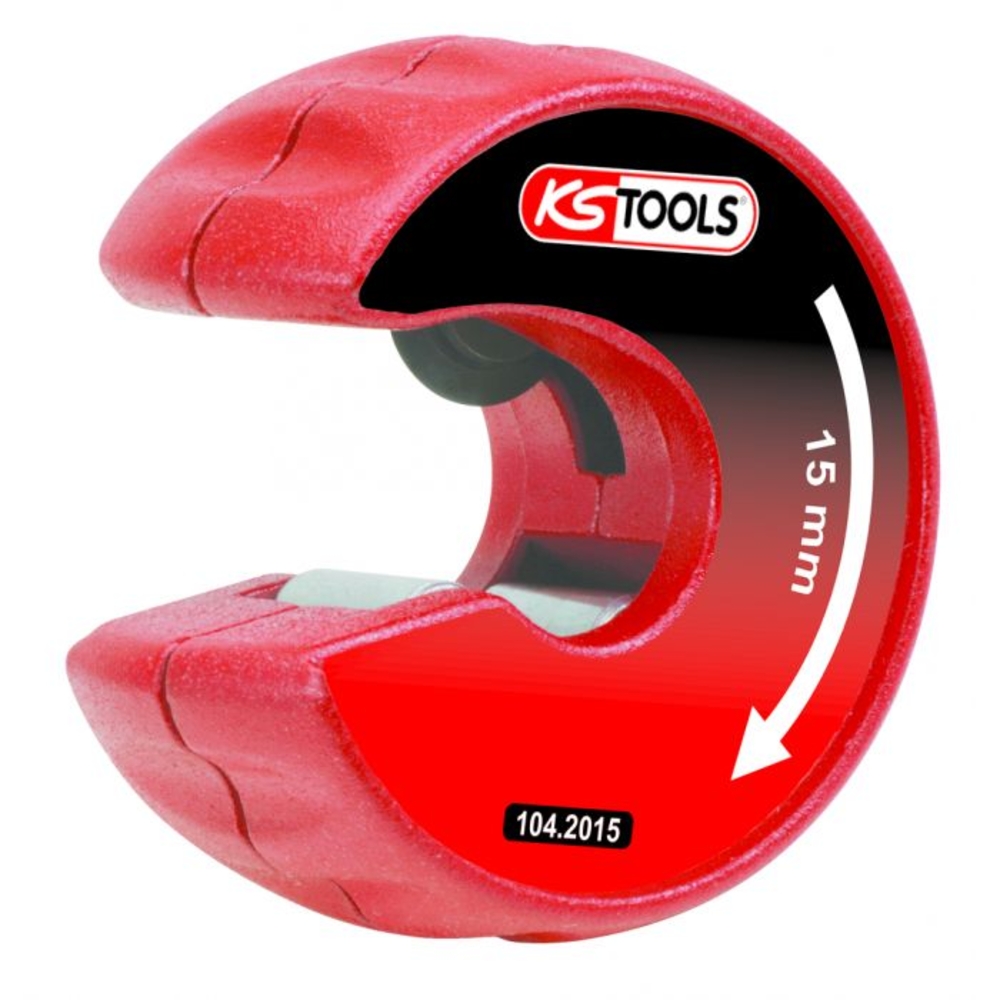 Coupe-tubes à cliquet cuivre Ø 15 mm KS TOOLS - 104.2015