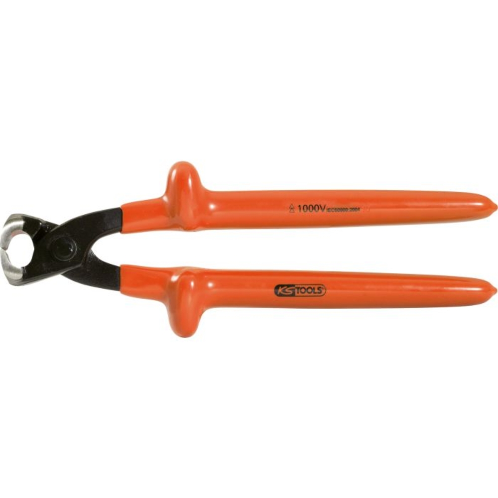 Tenaille isolée antistatique à taillant en bout L220 mm KS TOOLS - 112.1204