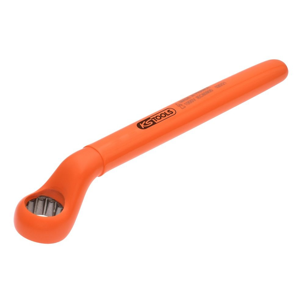 Clé polygonale contre-coudée isolée 12 pans Ø18 mm KS TOOLS - 112.1318