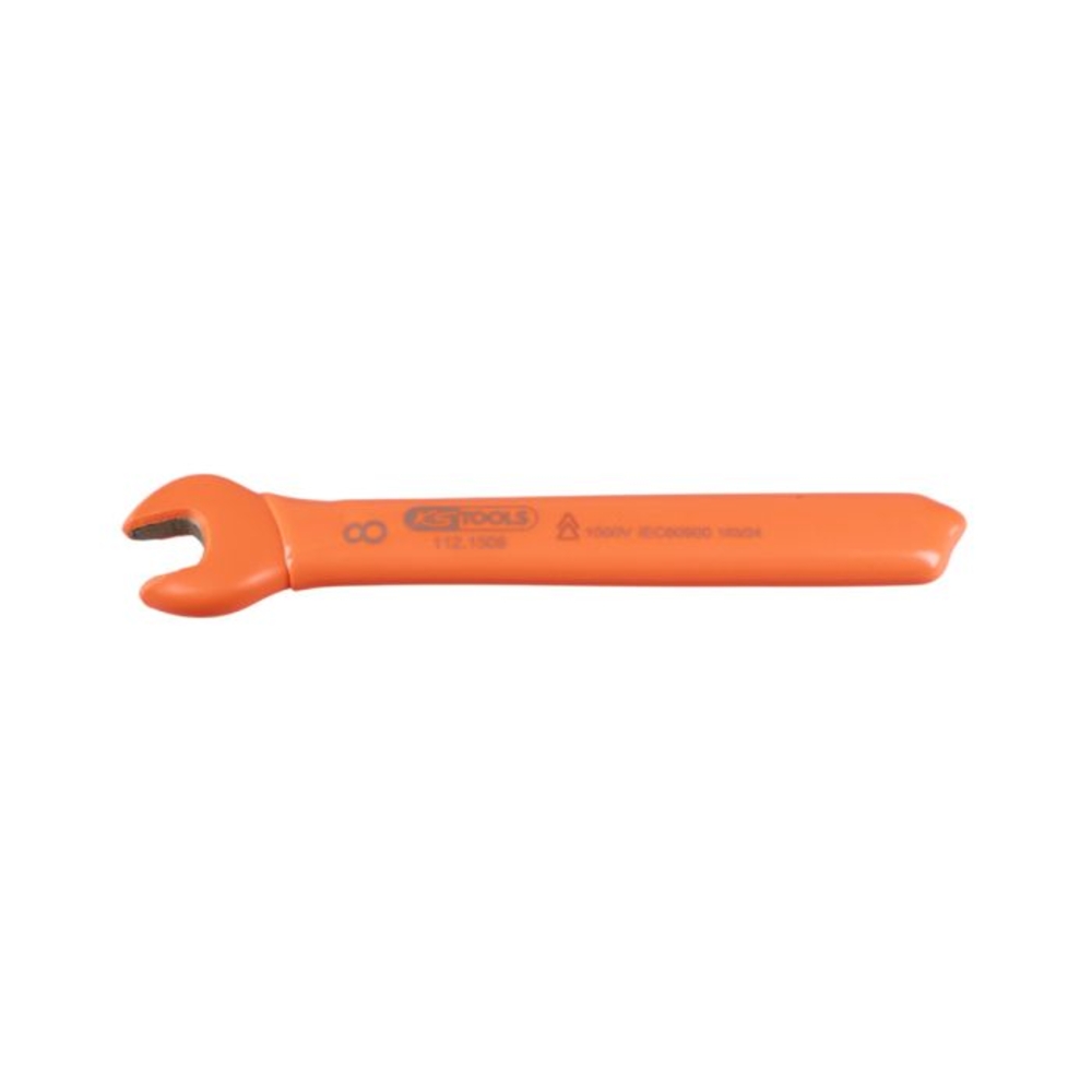 Clé à fourche plate isolée 1000V D8 mm KS TOOLS - 112.1508