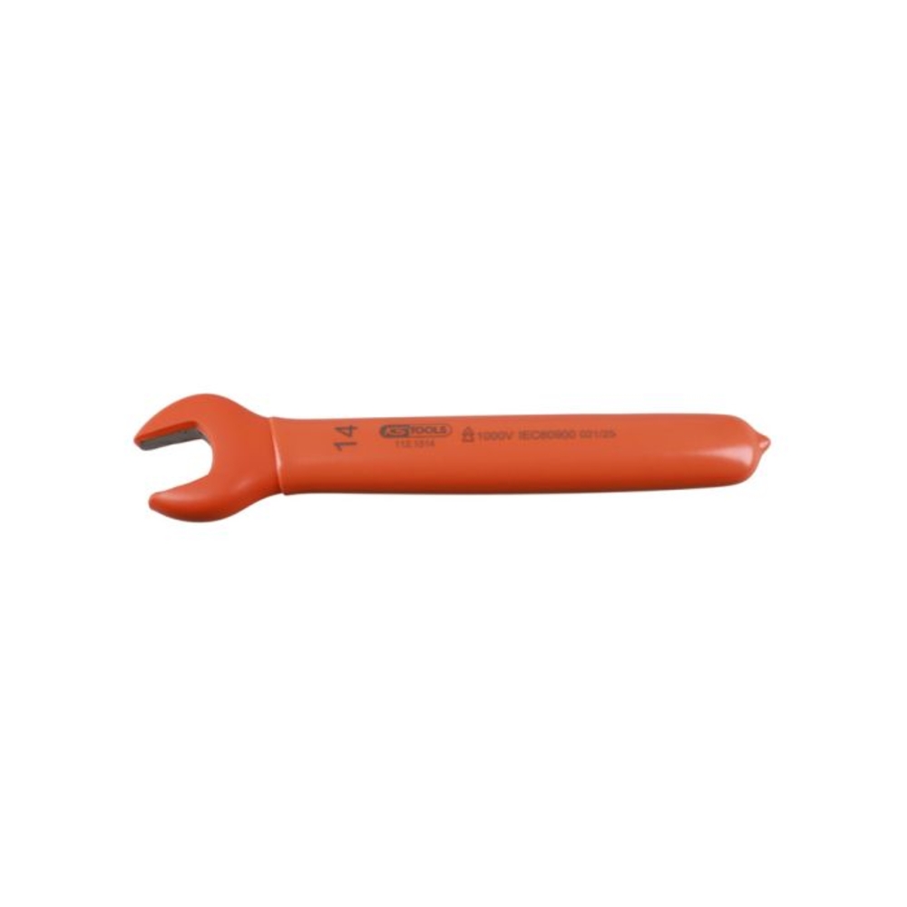 Clé à fourche plate isolée 1000V D14 mm KS TOOLS - 112.1514