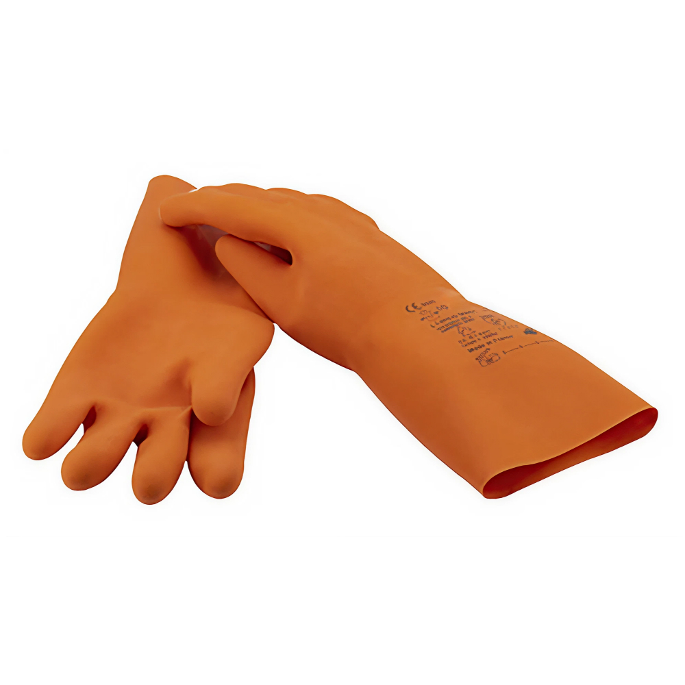 Gants isolants précision en caoutchouc naturel orange protection mécanique classe 0 AZC - KS TOOLS