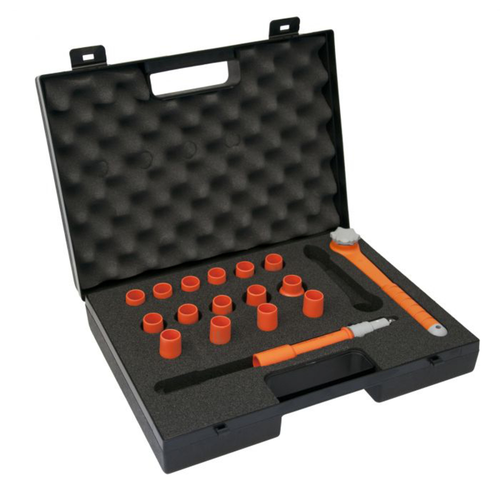 Coffret de douilles et accessoires 3/8
