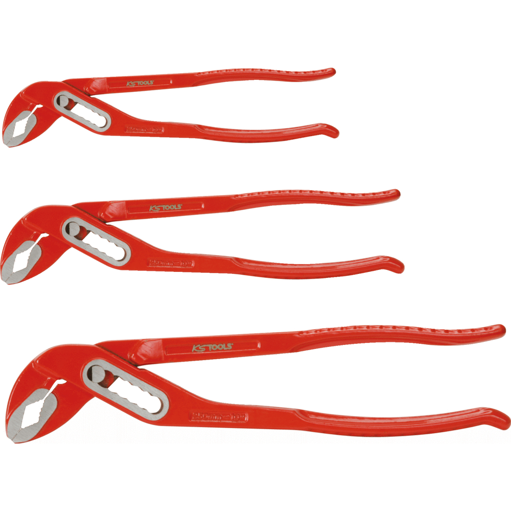 Jeu de 3 pinces multiprises KS 7 + 10 + 12 ( 115.1000 - 115.2000 - 115.3000 KS TOOLS - 115.0000