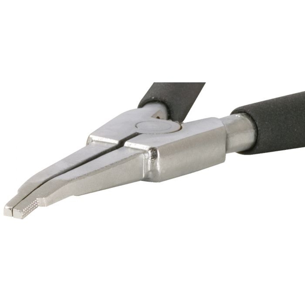 Pince pour goupilles de sécurité de vis de cardan - bec légèrement coudé KS TOOLS - 115.0992