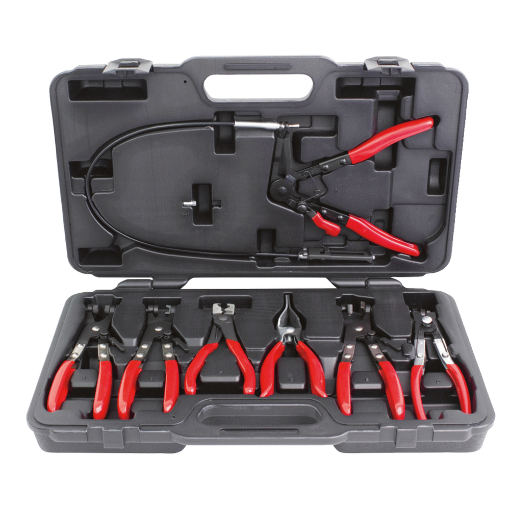 Coffret de pinces spéciales et collier clip KS TOOLS - 115.1055