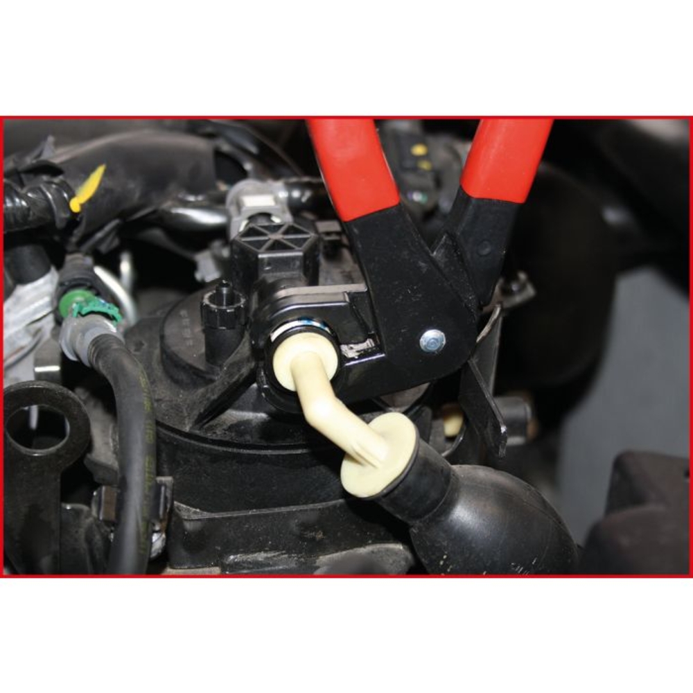 Pince coudée pour conduites de carburant, 0-24 mm KSTOOLS - 1151099