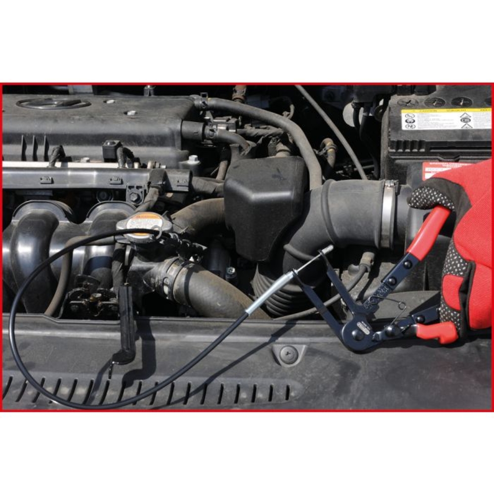 Pince pour colliers auto-serrants avec câble Bowden, 650mm KSTOOLS - 1151168