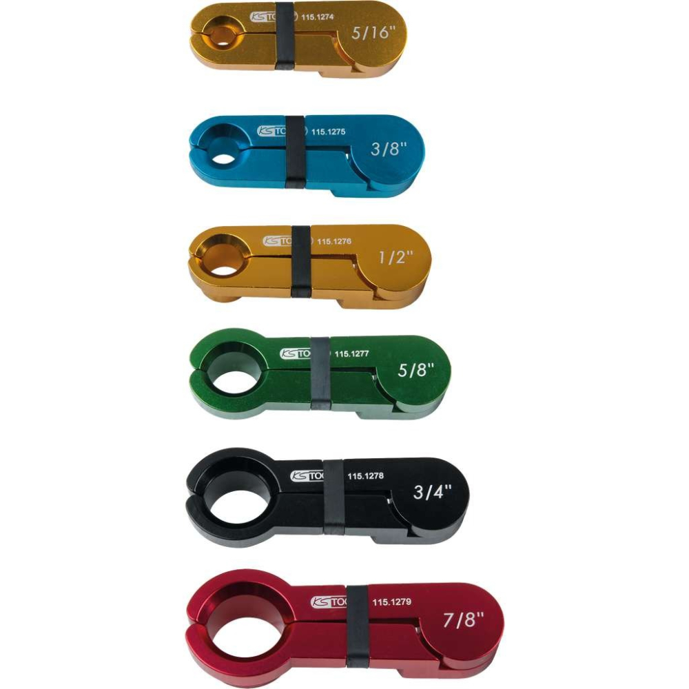 Jeu d'outils pour raccords de climatisation 7 pièces KS TOOLS - 115.1285