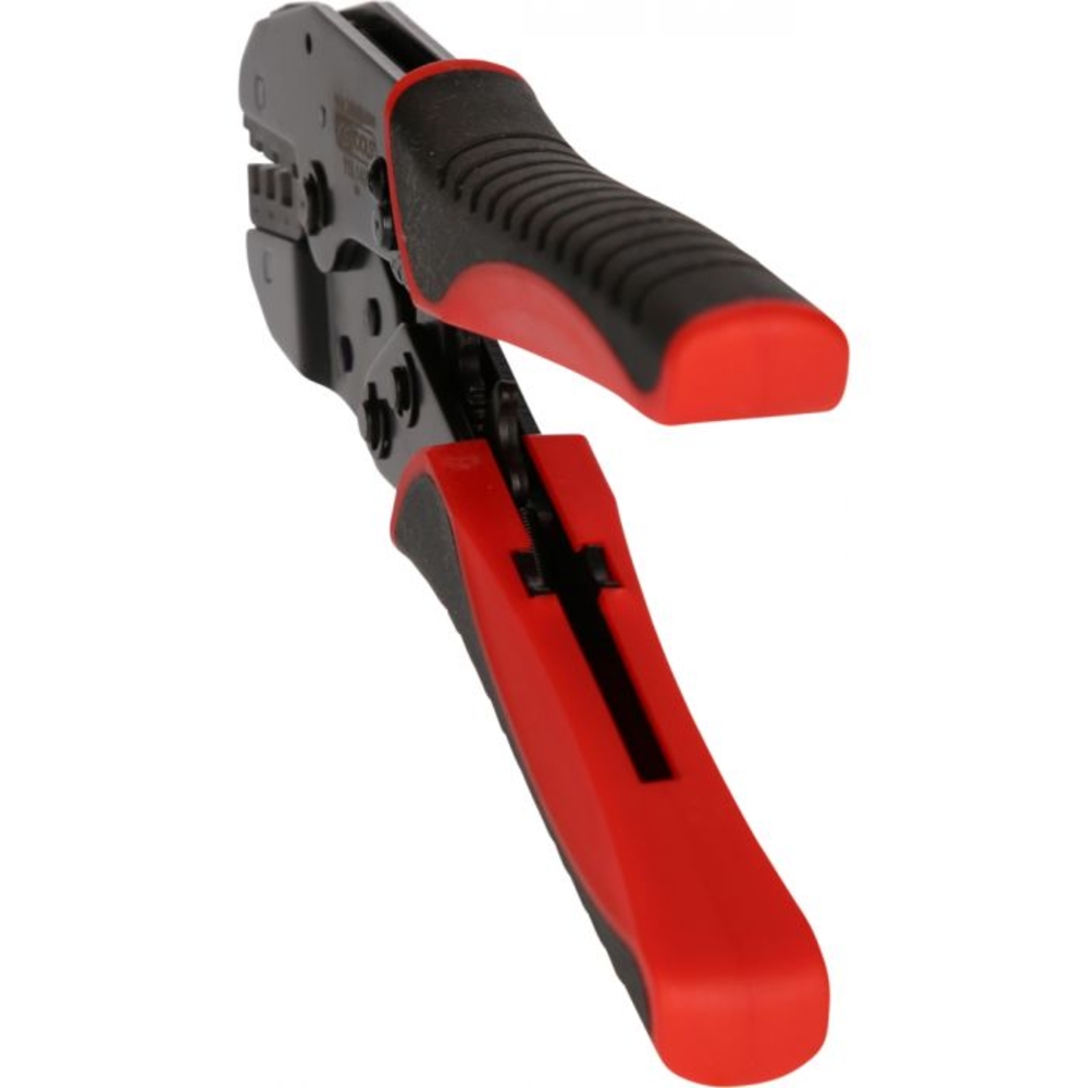 Pince à sertir pour cosses isolées et connecteurs en bout avec gaine thermorétractable KS TOOLS - 115.1485