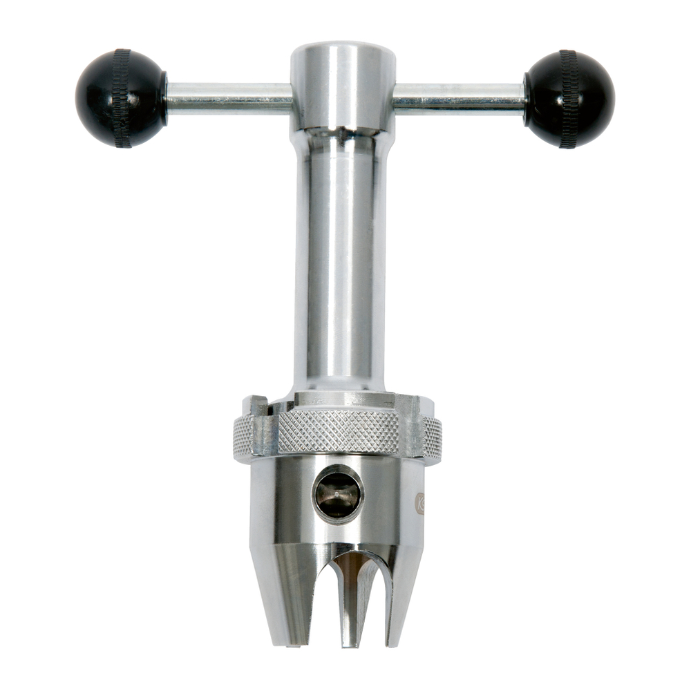 Clé à bonde chromée avec adaptateur KS TOOLS - 116.2005