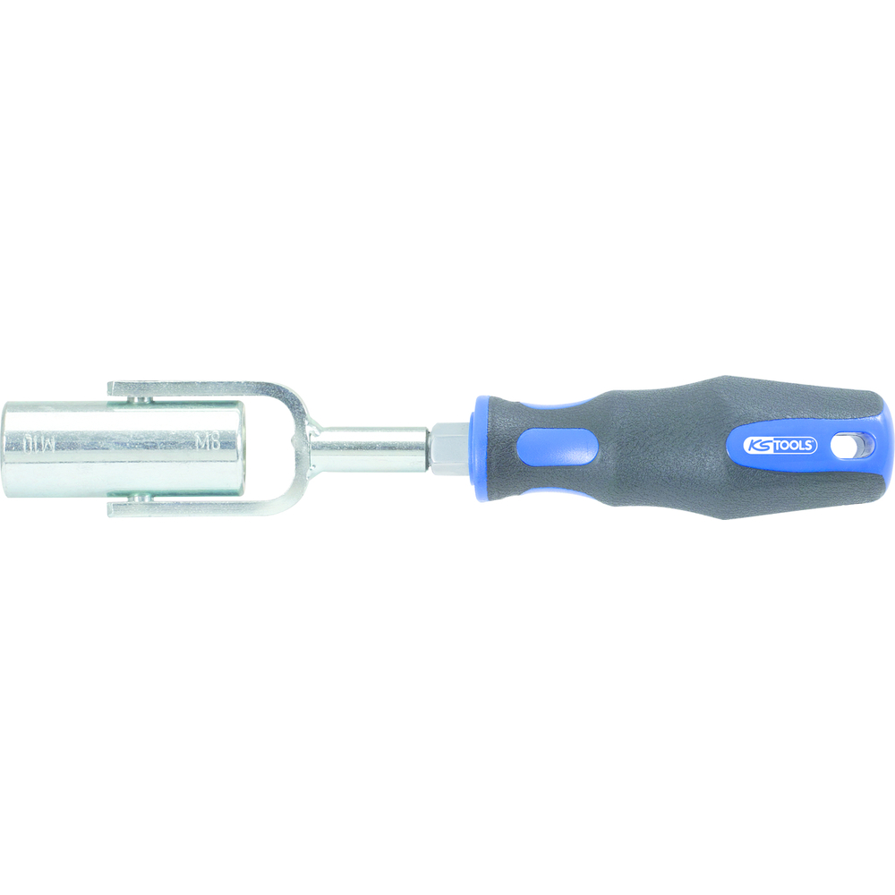 Poignée articulée avec outil à rouleau pour entrainement M8 - M10 KS TOOLS - 116.2051