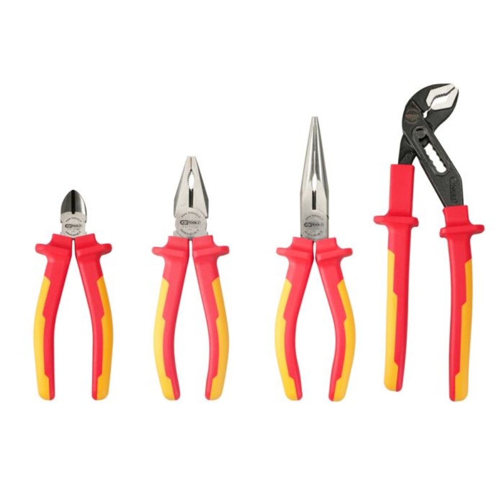 Jeu de 4 pinces isolées ERGOTORQUE KS TOOLS - 117.1100F