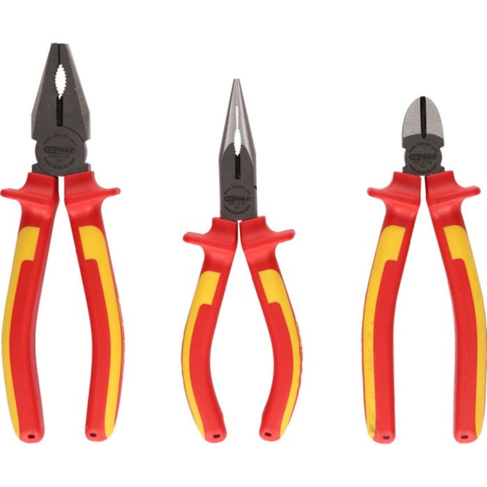 Jeu de 3 pinces isolées ERGOTORQUE KS TOOLS - 117.1110F
