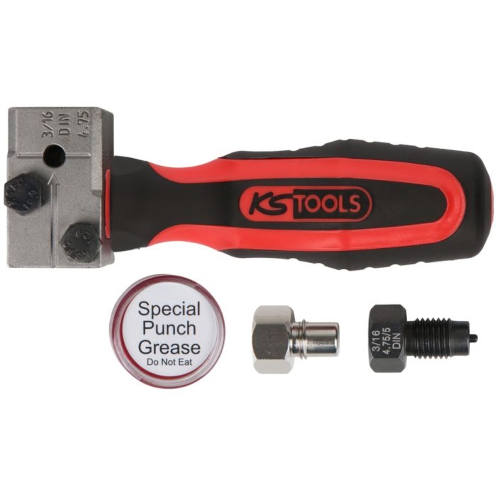 Appareil universel à collets pour conduite de frein FLAREFIXeco 4,75 mm 4 pcs KS TOOLS - 122.1215