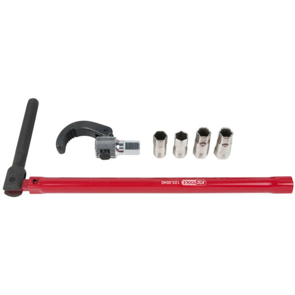 Jeu de clés lavabos avec embouts 6 pièces KS TOOLS - 123.0040
