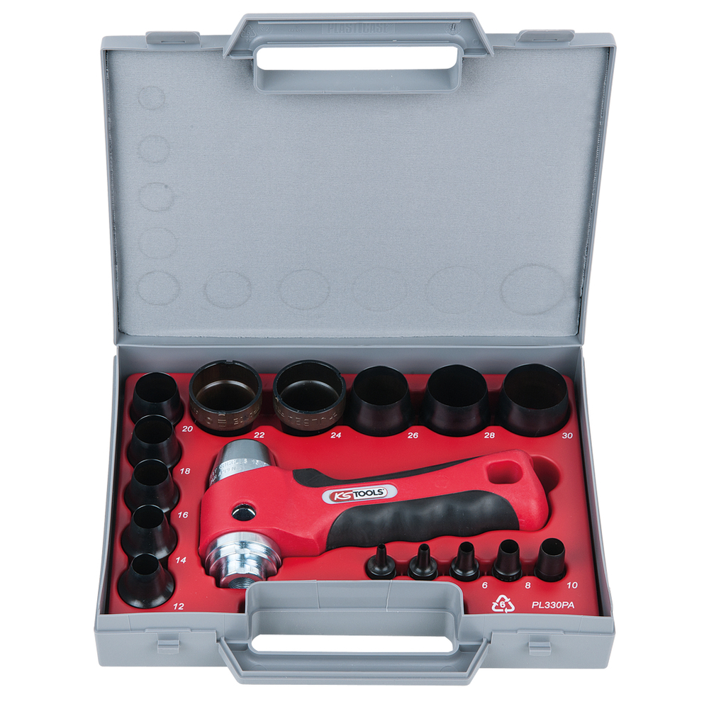 Coffret emporte-pièces interchangeables de 3 à 30 mm KS TOOLS - 129.0100