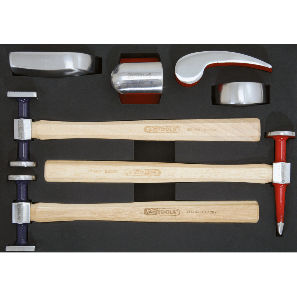 Coffret de débosselage de carrosserie 7 pcs KS TOOLS - 140.2100