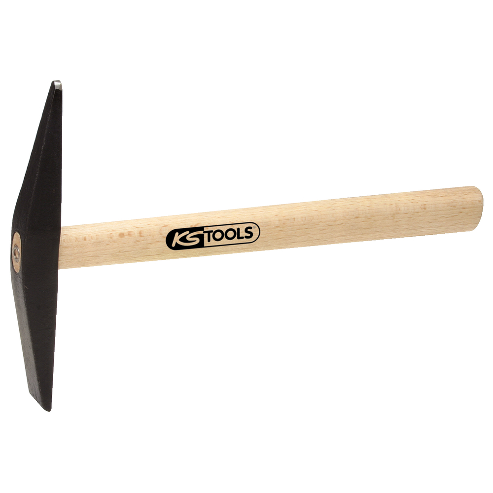 Marteau à piquer les soudures 300g - panne horizontale - manche frêne KS TOOLS - 140.2170