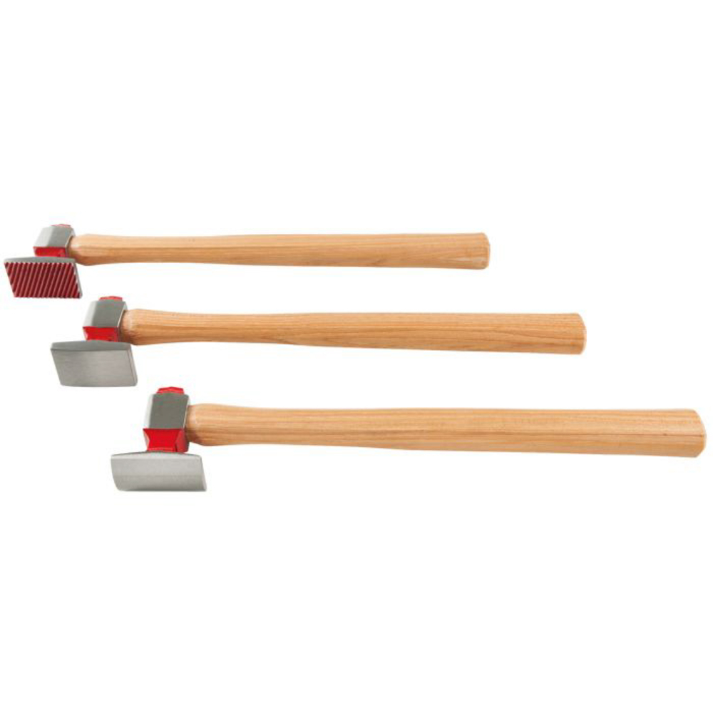 Jeu de 3 marteaux de carrossier KS TOOLS - 140.2200