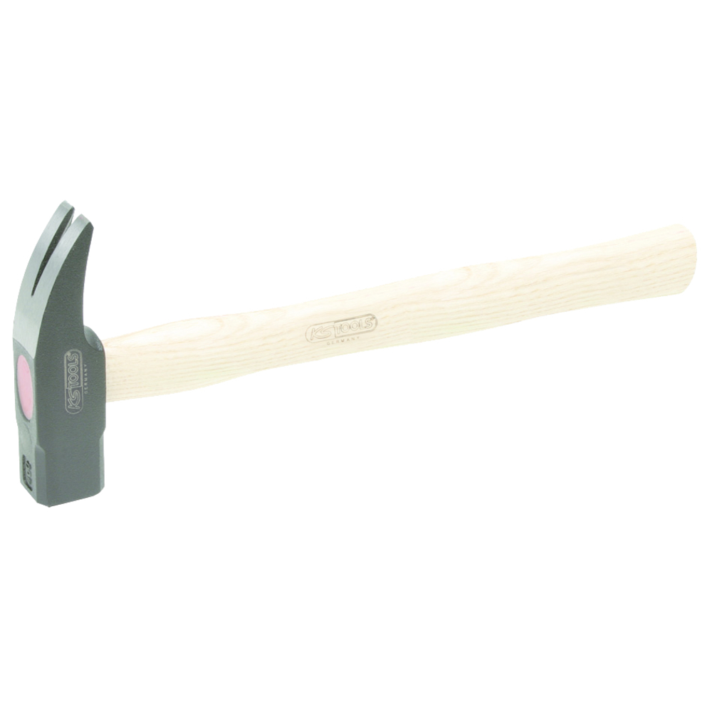 Marteau bourgeois tête Diam.24.5mm - avec manche frêne galbé KS TOOLS - 140.3030