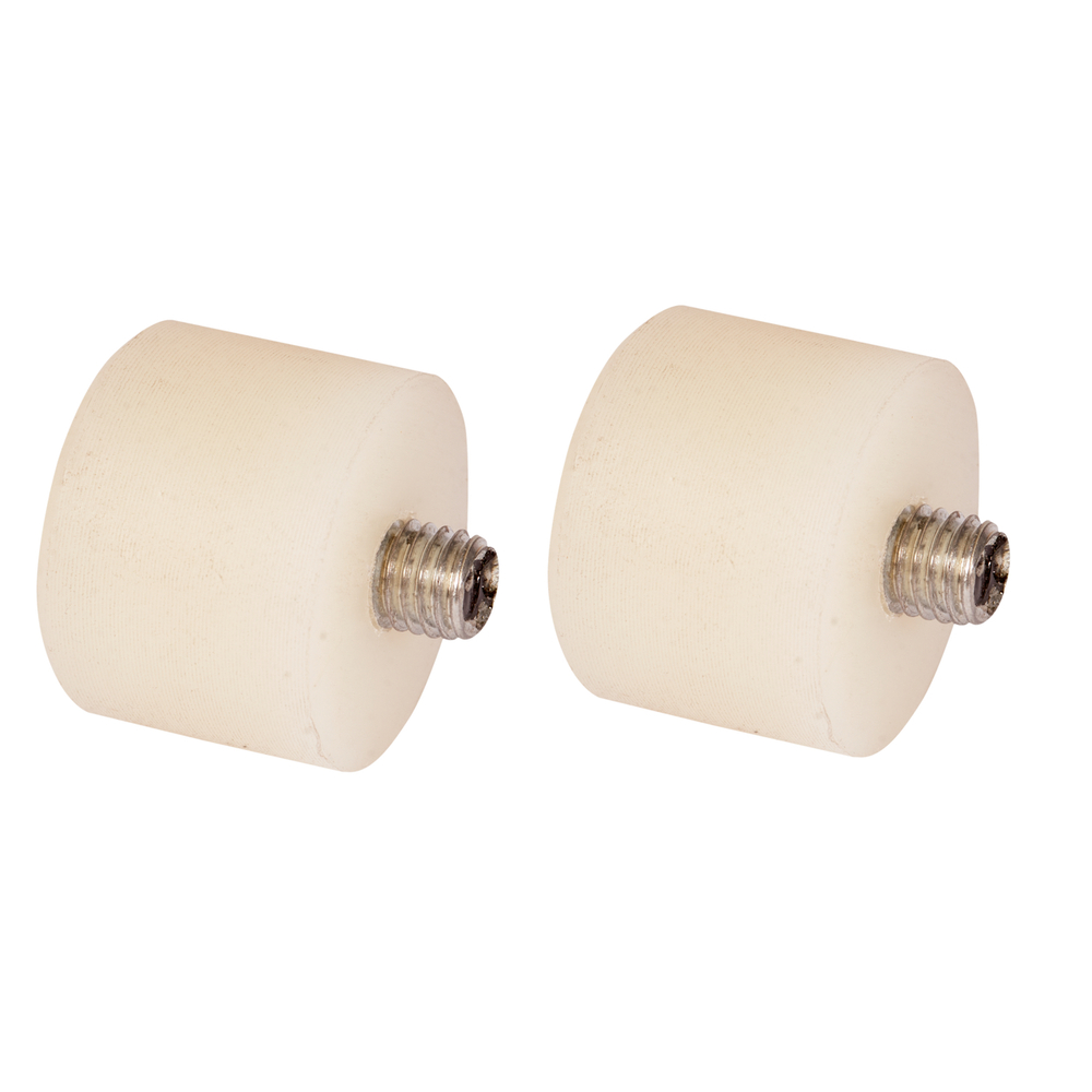 Jeu de deux embouts nylon pour maillet à tête 35 mm KS TOOLS - 140.5217