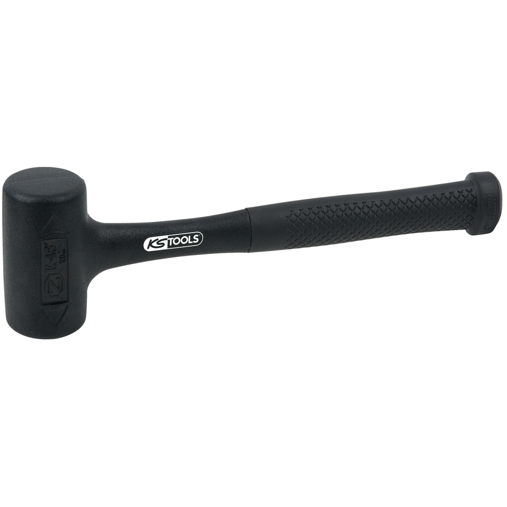 Marteau sans rebond - tete Diam.60mm- 1270g - enrobé en matière polyurethane KS TOOLS - 140.5257