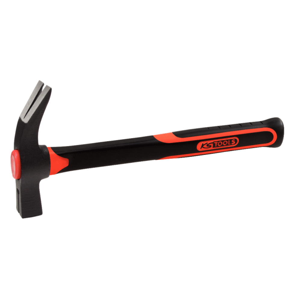Marteau de coffreur manche fibre 700g KS TOOLS - 142.2010