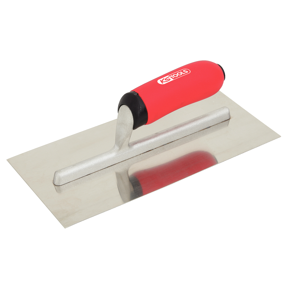 Platoir droit - lame inox - manche bi-composant - dim. 130x280 mm KS TOOLS - 144.0458