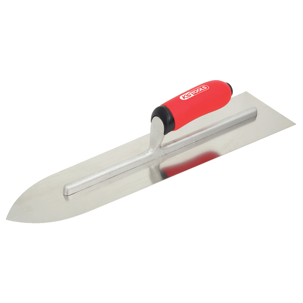 Platoir flamand pointu - lame inox - manche bi-composant - dim. 110x90x455 mm KS TOOLS - 144.0461