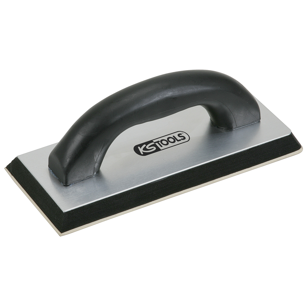 Platoir - semelle caoutchouc - manche plastique - Biseauté - 100x300 mm KS TOOLS - 144.0507
