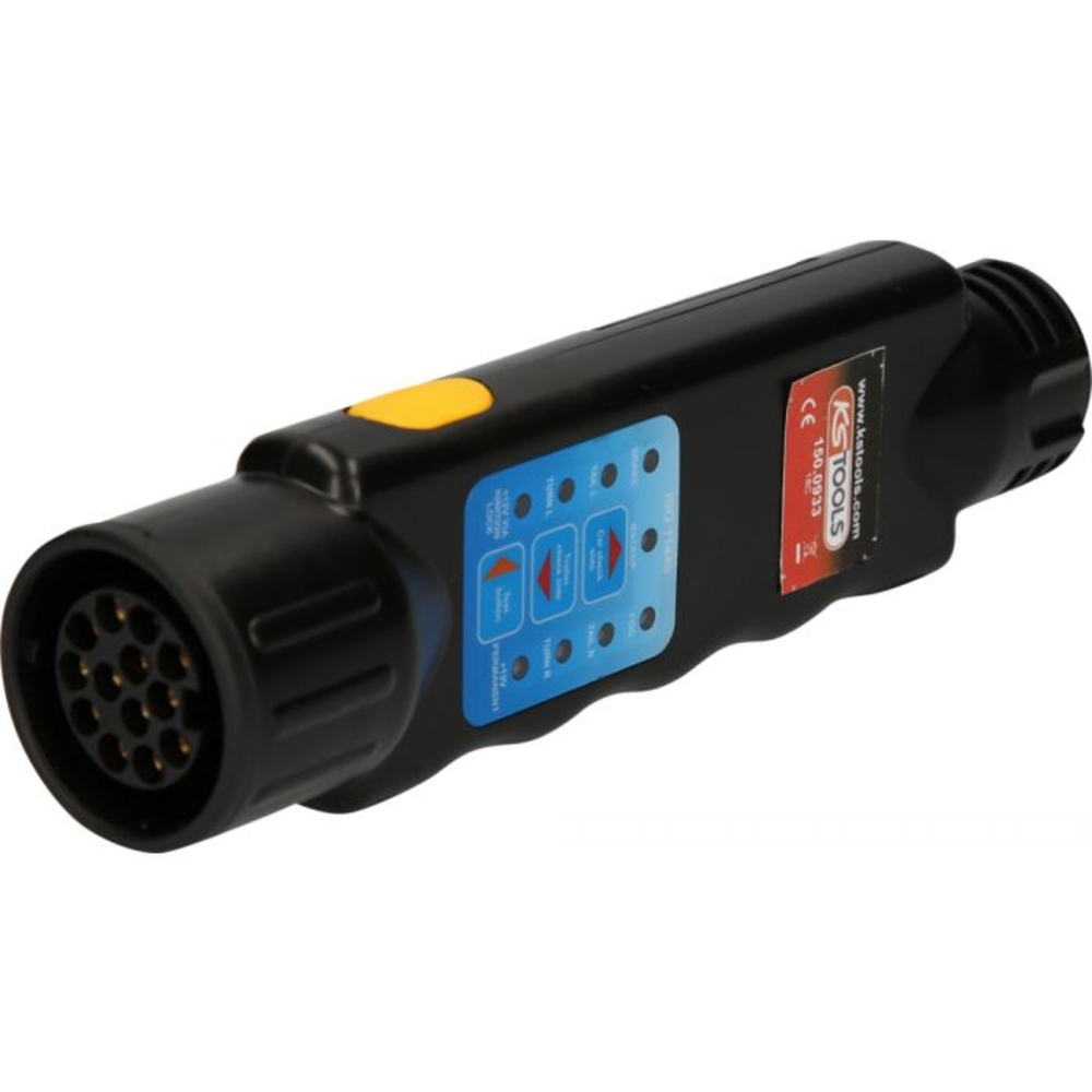 Testeur de prise remorque 13 broches KS TOOLS - 150.0933