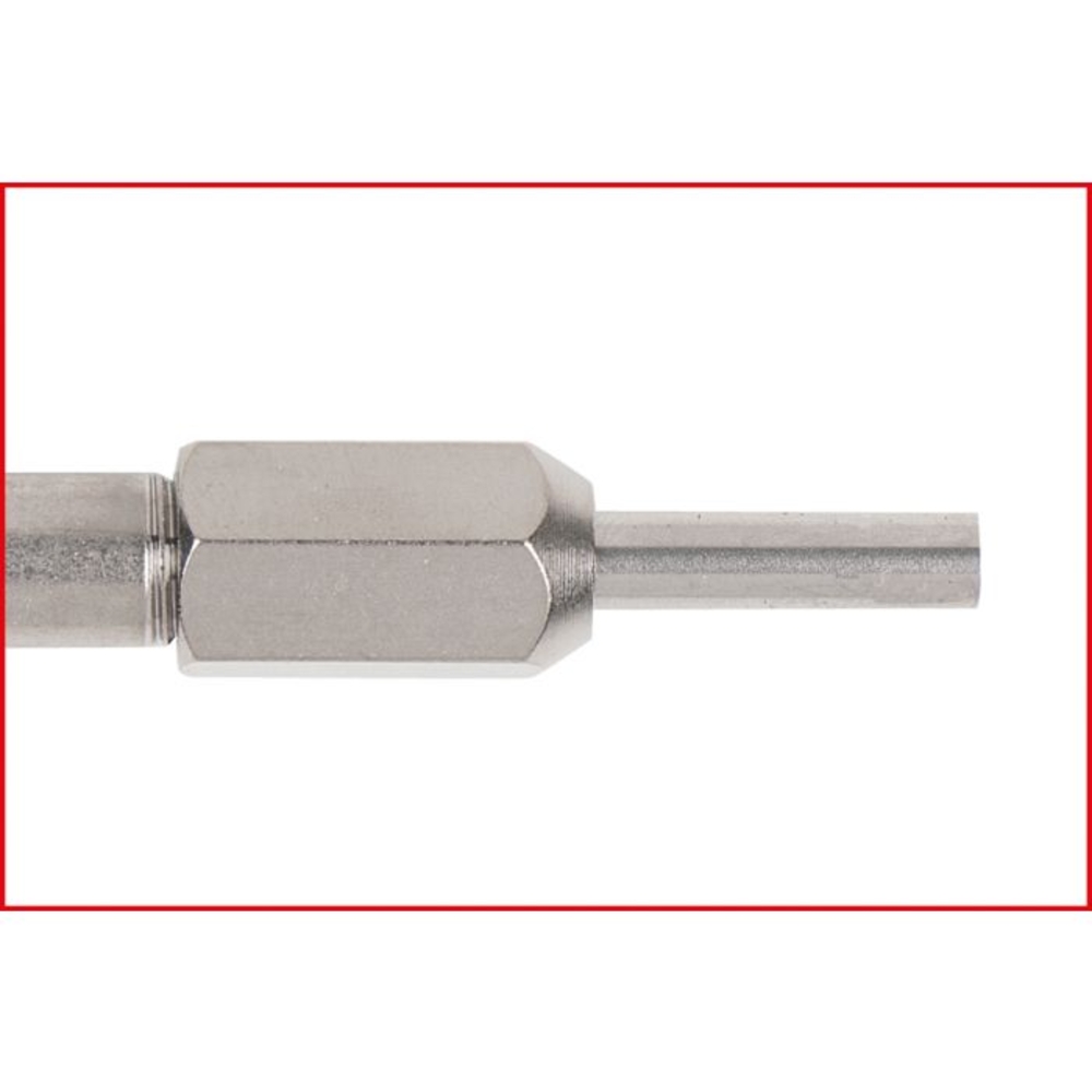 Extracteur de cosses pour connecteurs plats et ronds - 2,5 mm KS TOOLS - 150.1257