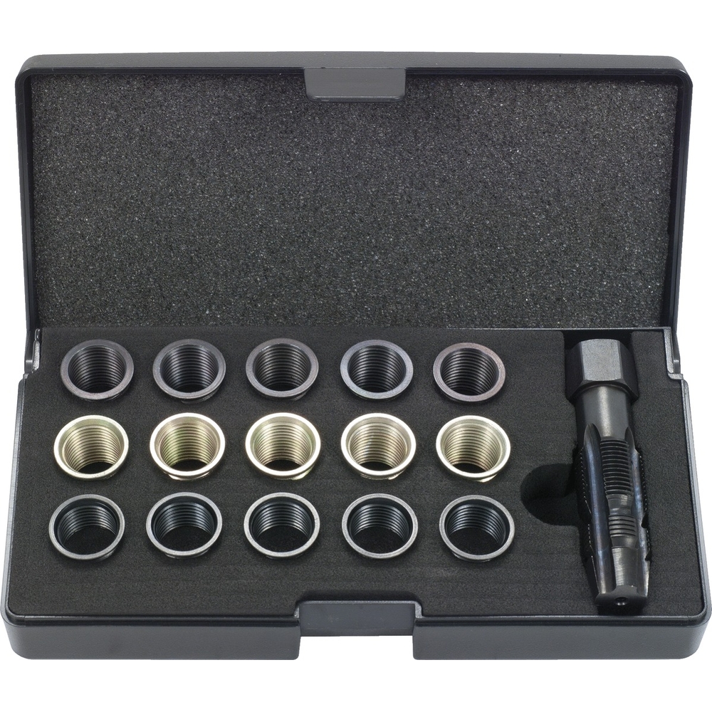 Module de réparation de filetage de bougies d'allumage 16 pcs KS TOOLS - 150.1280