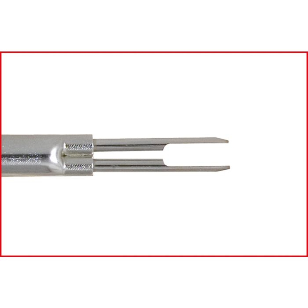 Extracteur de cosses pour connecteurs plats et Faston - 9,5 mm KS TOOLS - 150.1287
