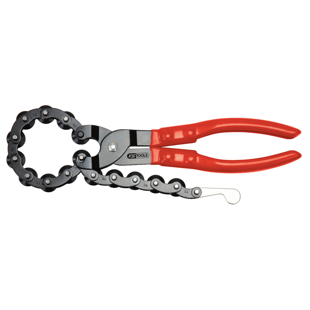 Coupe tube à chaîne - Diam.19 -83 mm pour inox 330 mm KS TOOLS - 150.1505