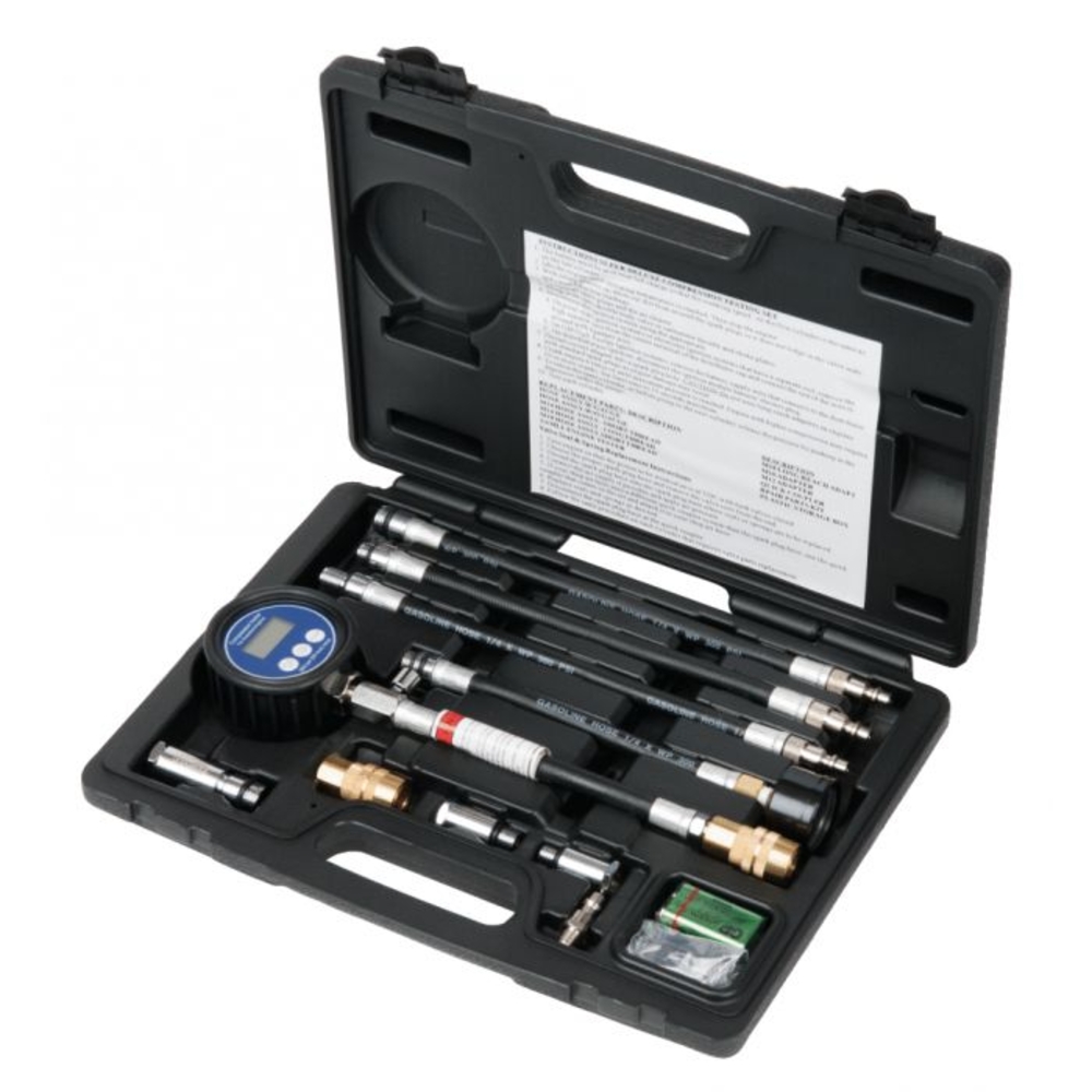 Coffret d'étanchéité et de compression de cylindre moteur essence 10 pcs KS TOOLS - 150.1650