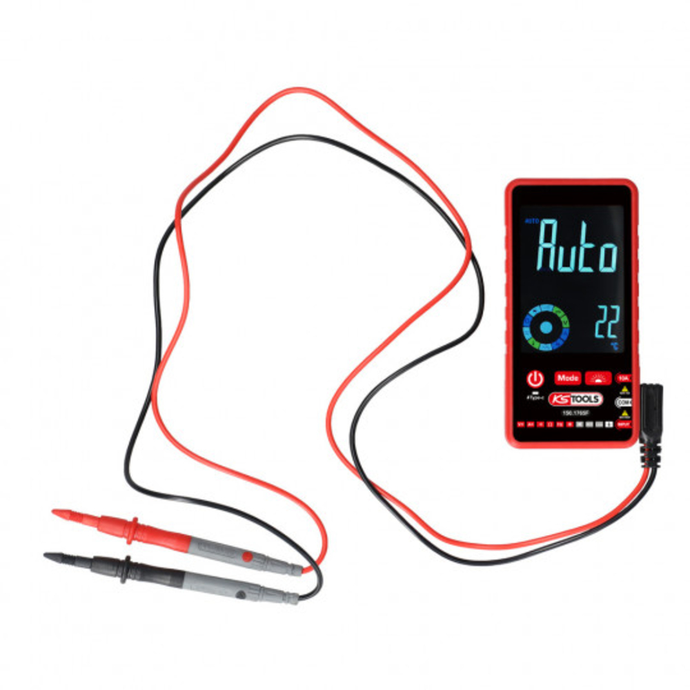 Multimètre digital True RMS KS TOOLS - 150.1765F