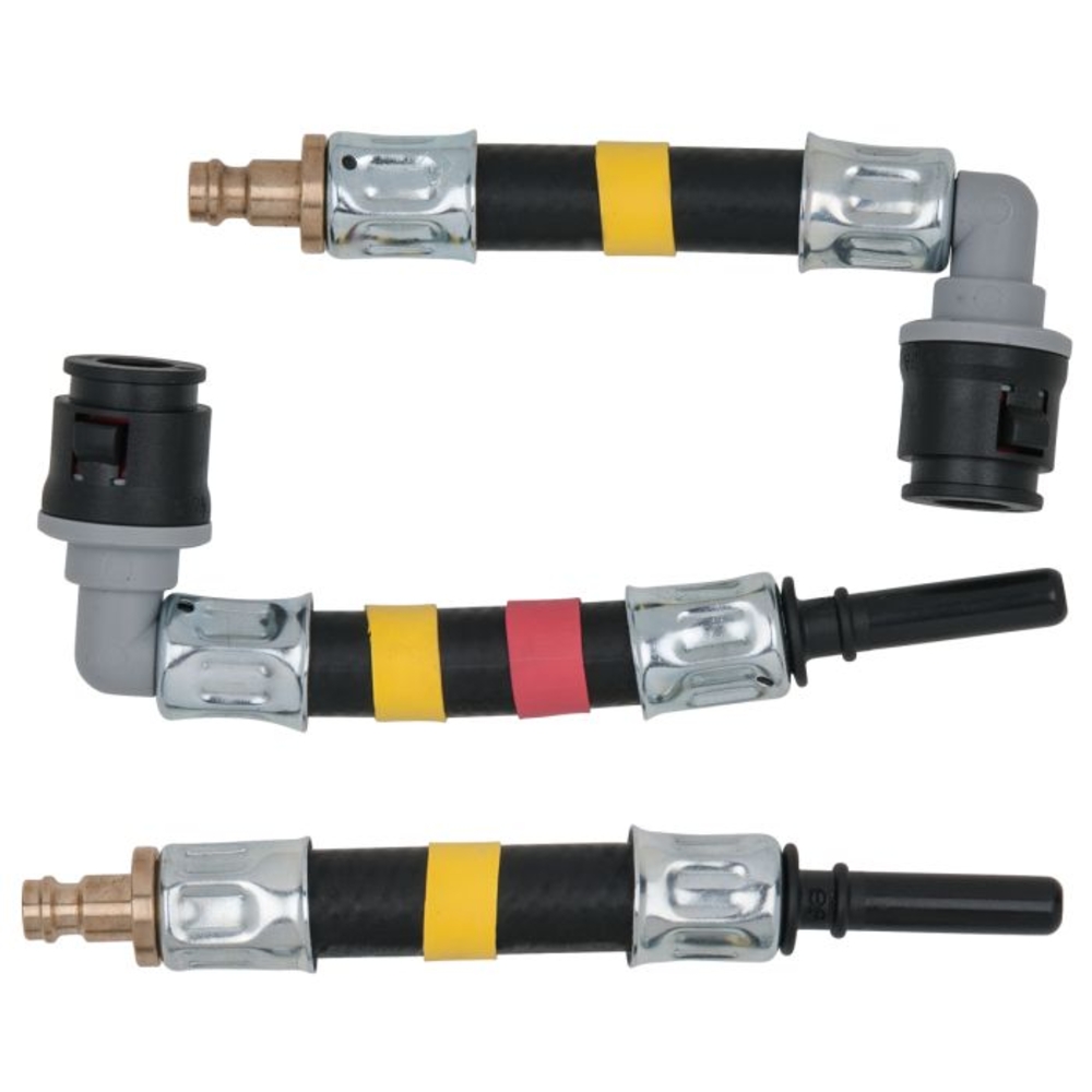 Jeu d'adaptateurs 3 pcs SAE 8 x 30 mm jaune KS TOOLS - 150.1865
