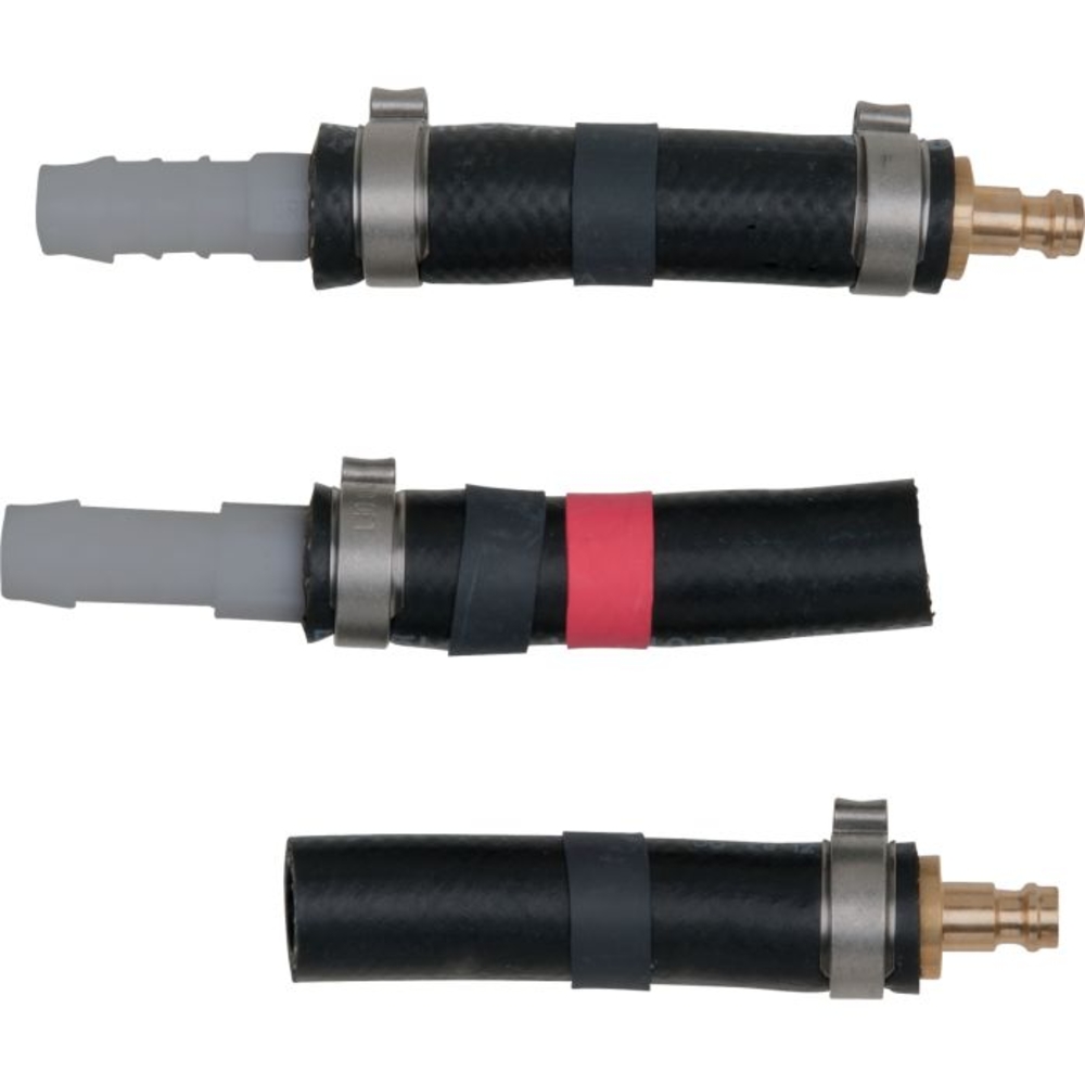 Jeu d'adaptateurs 3 pcs D12,0 mm noir KS TOOLS - 150.1875