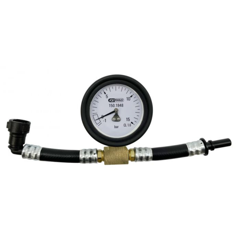 Manomètre 1 à 15 bar pour pression AdBlue / Circuit SCR KS TOOLS - 150.1879