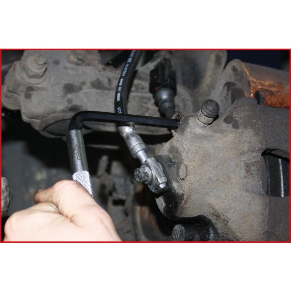 Clé mâle longue pour étriers de frein 7 mm KS TOOLS - 150.1979