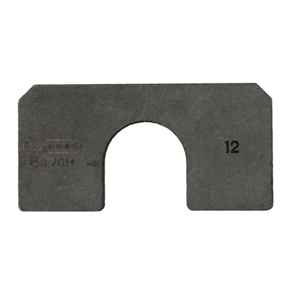 Contre plaque #12, 80mm du coffret 150.2030 KS TOOLS - 150.2014