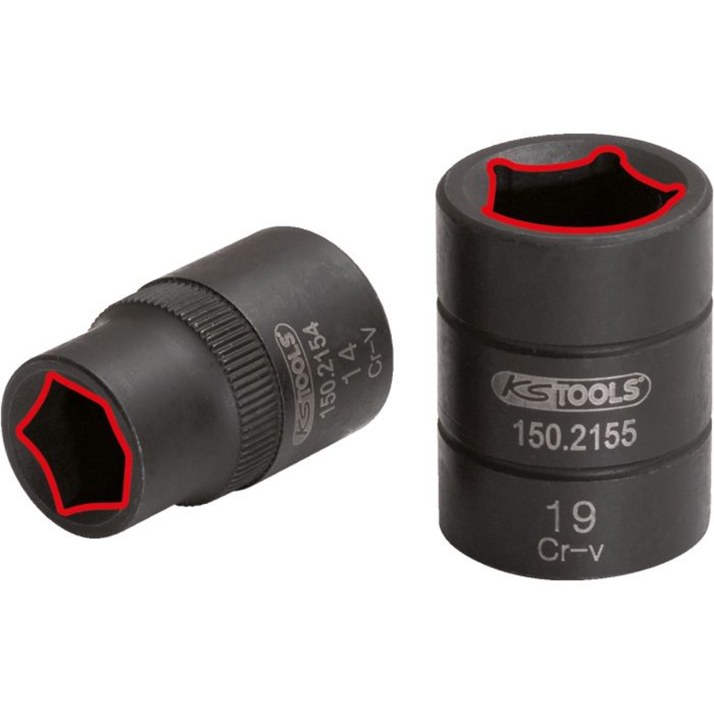 Douille 5 pans pour étriers de freins 14 mm KS TOOLS - 150.2154