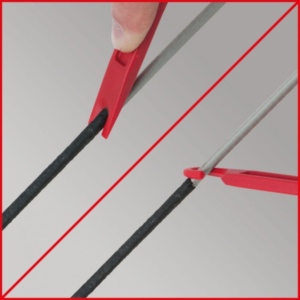 Outil de nettoyage 2 en 1 pour conduites de frein KS TOOLS - 150.2209