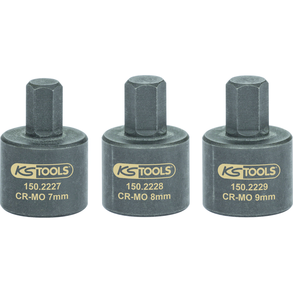 Jeu de douilles à chocs pour étrier de frein KS TOOLS - 150.2225