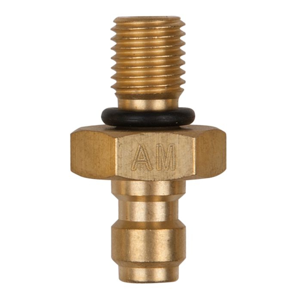 Adaptateur M8x1,0 extérieur et raccord avec joint d'étanchéité 1/4