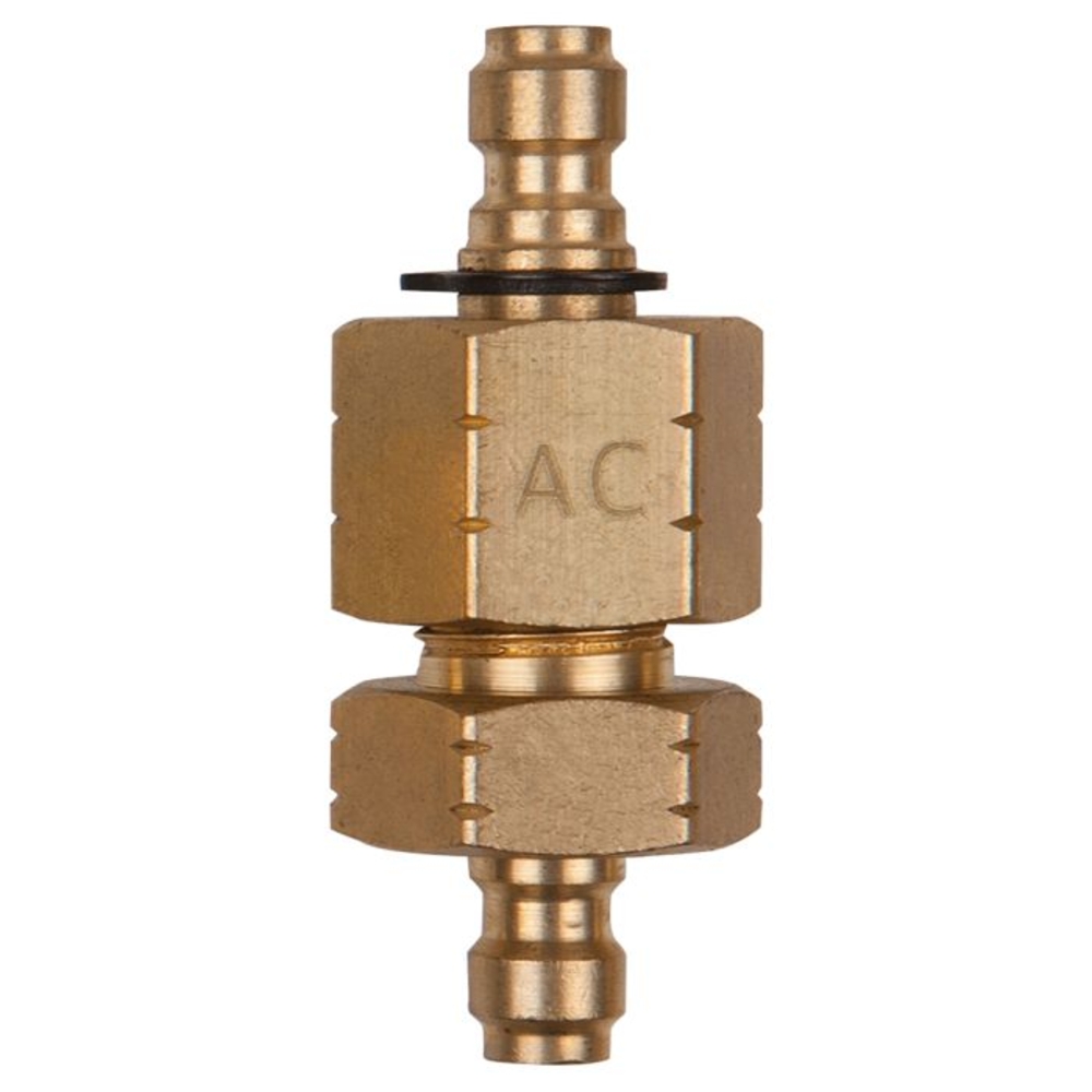 Adaptateur double M14x1,25 intérieur et extérieur et raccord 1/4